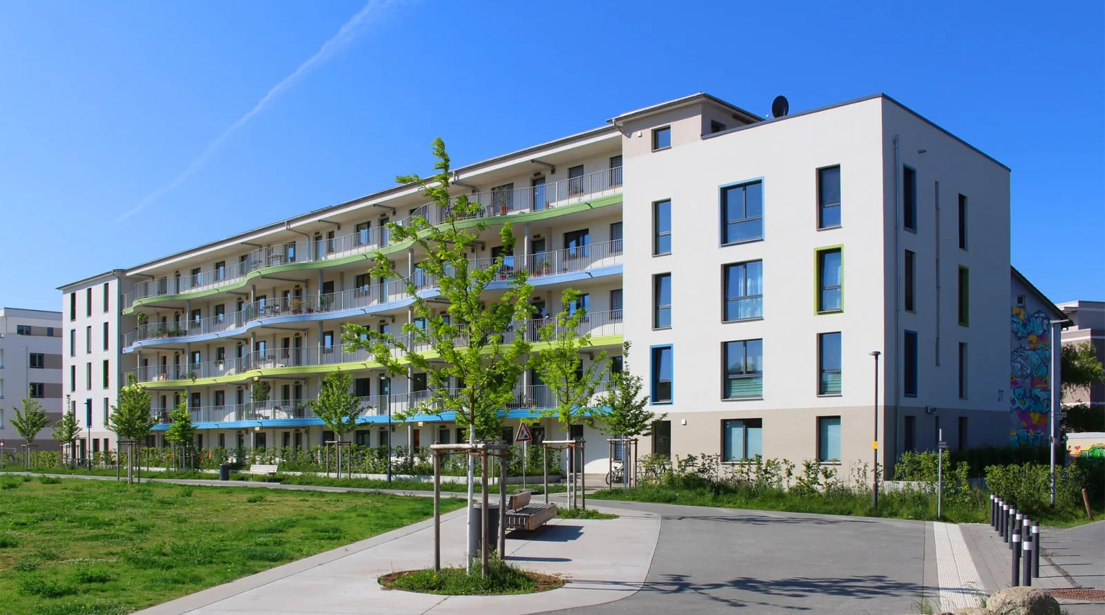 Electrical instalation on project WohnSinn eG Darmstadt
