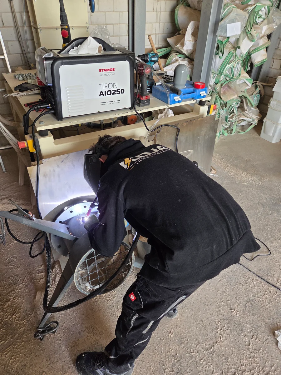 Renovation of industrial burner